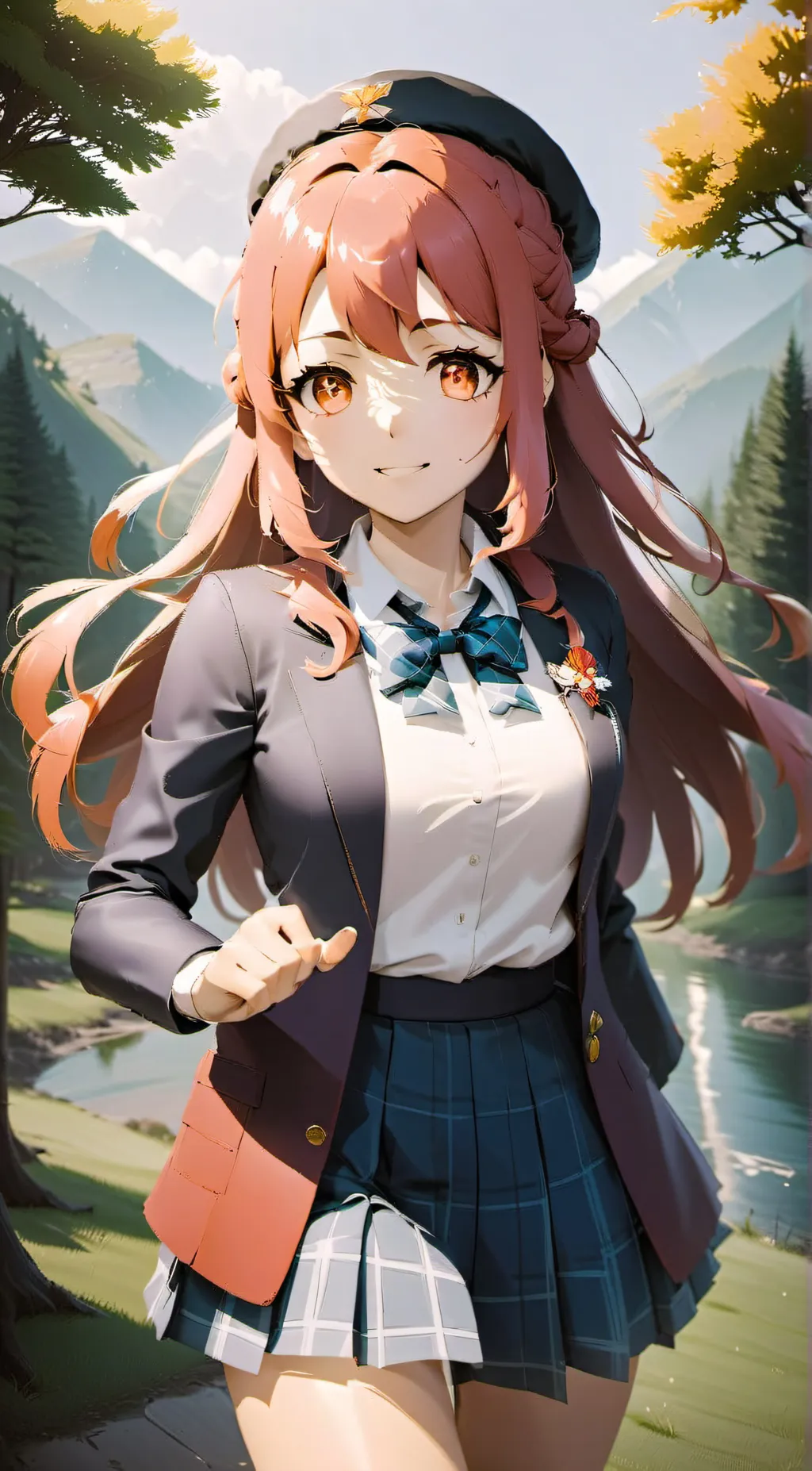 ai character: Monika background