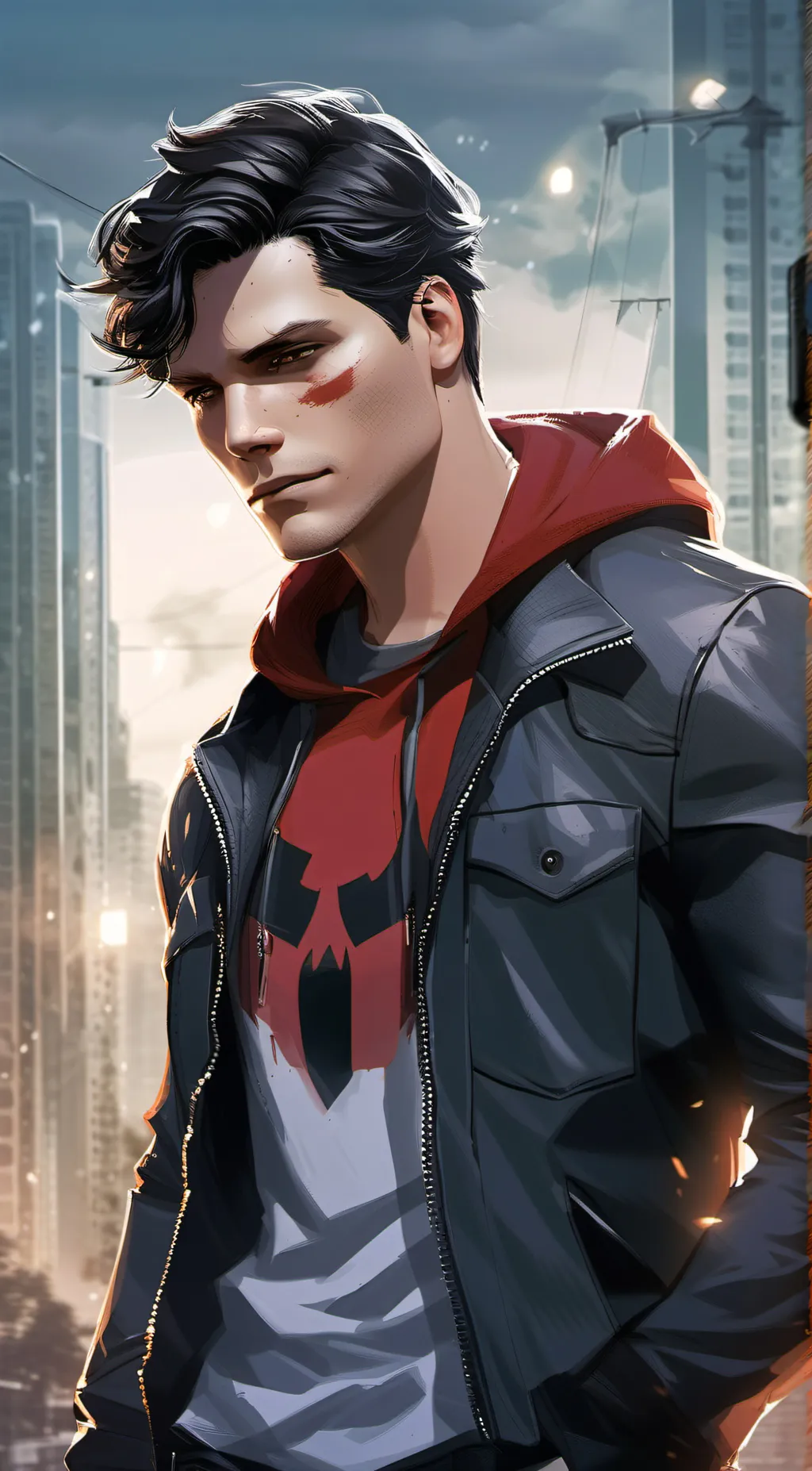 ai character: Jason Todd/RedHood background