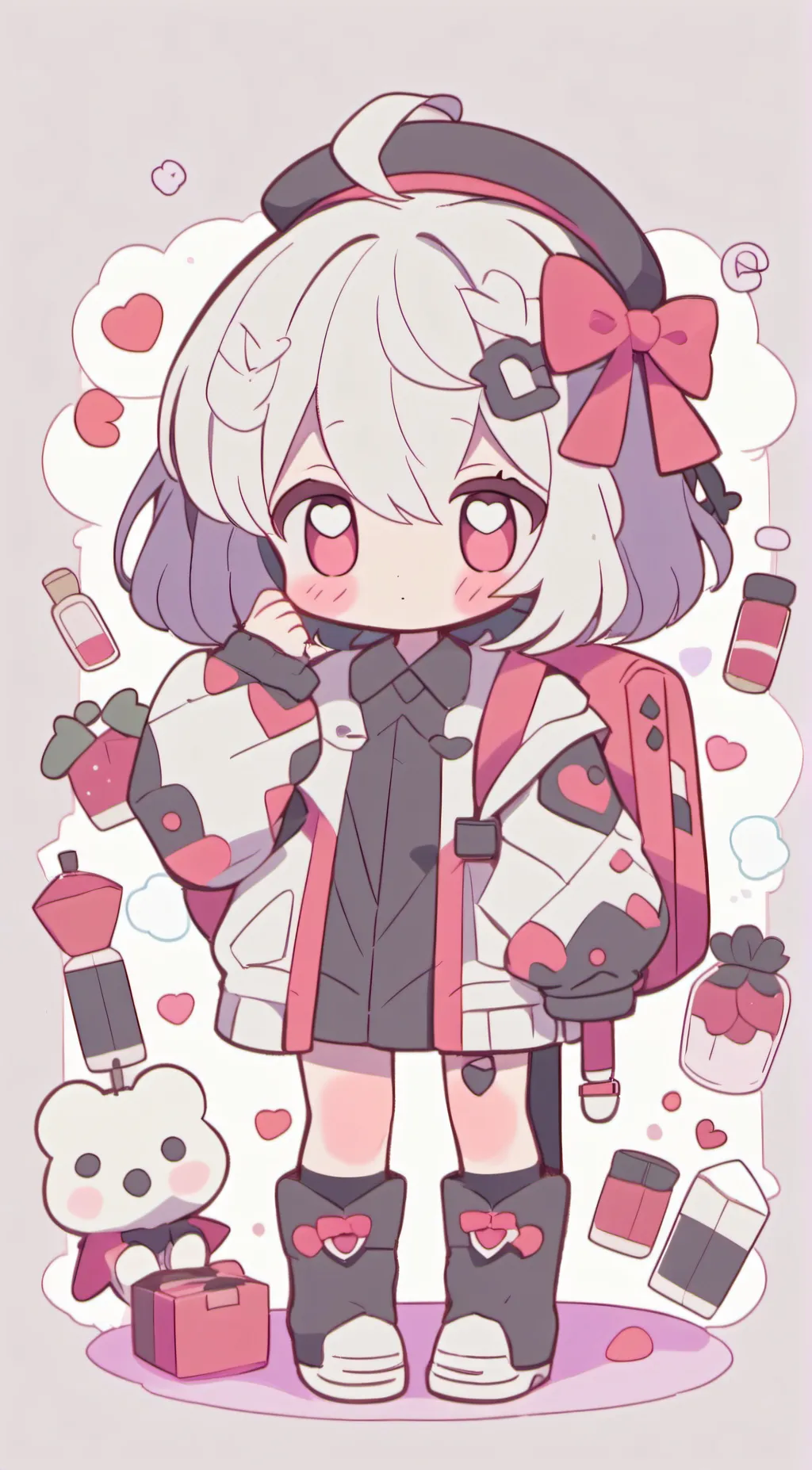 ai character: Lily background