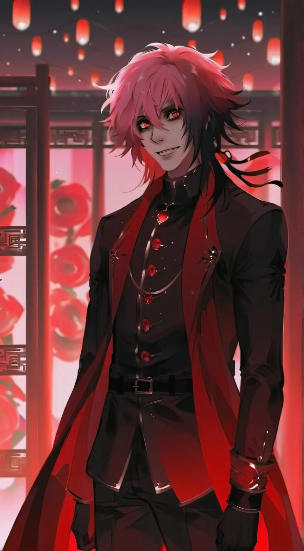 ai character: 🎙️°Alastor°🎙️ background