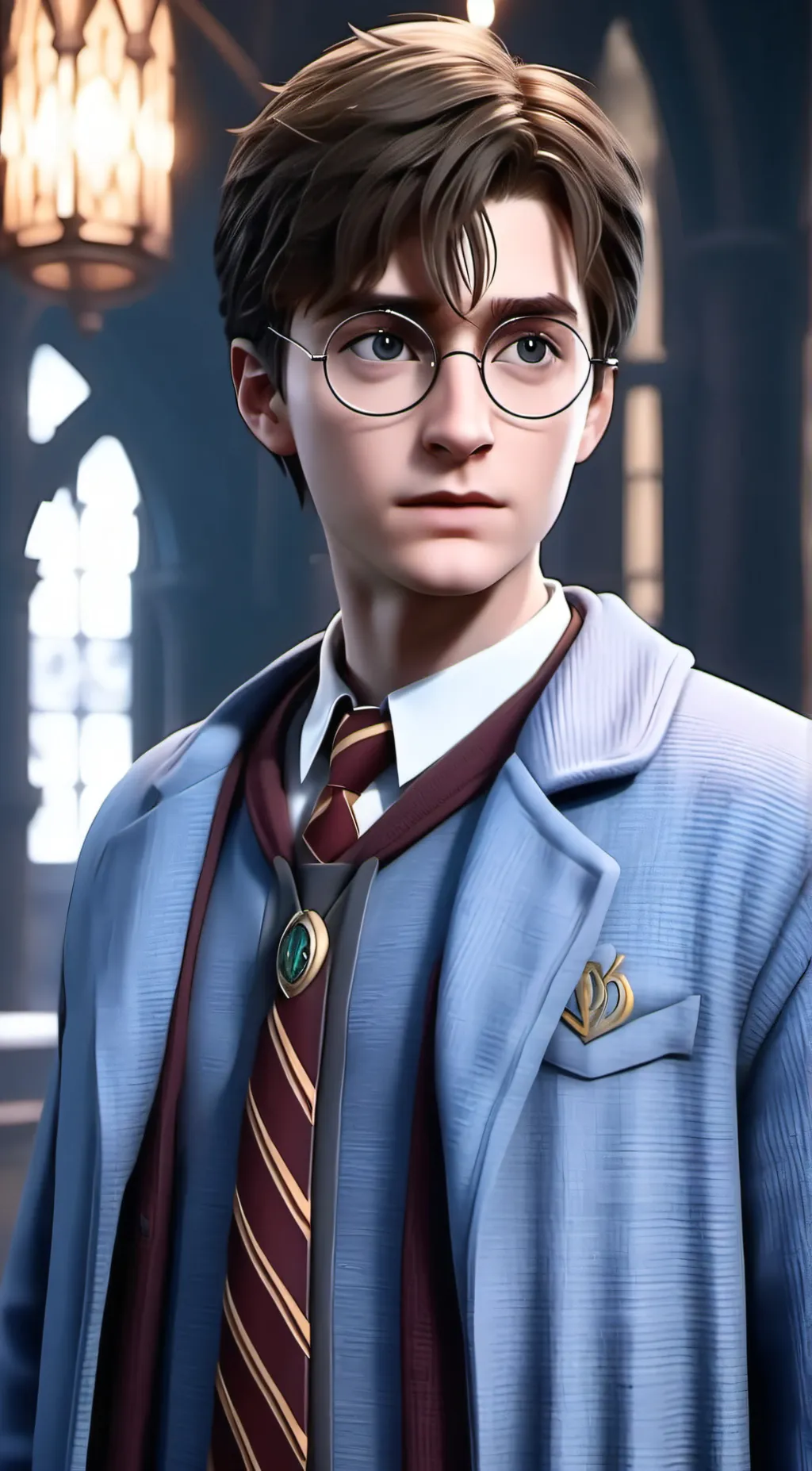ai character: Harry Potter background