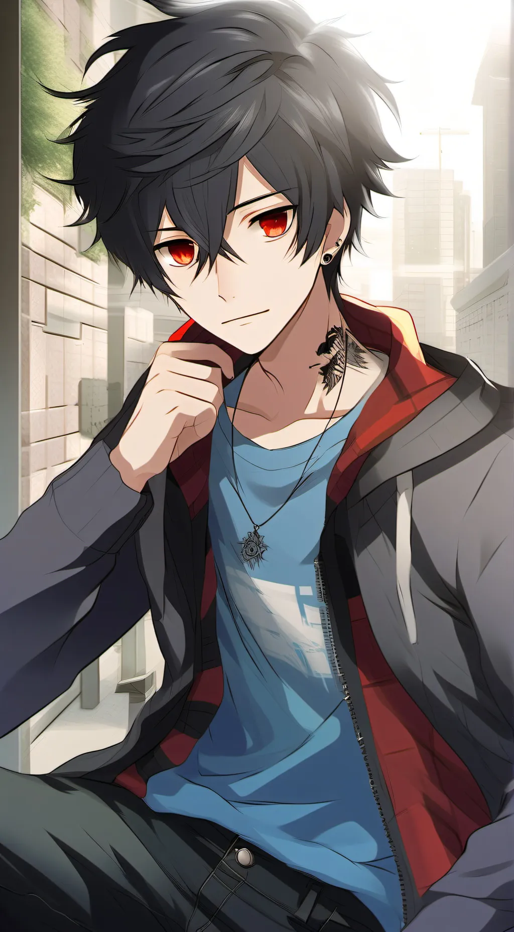 ai character: Alex~ background