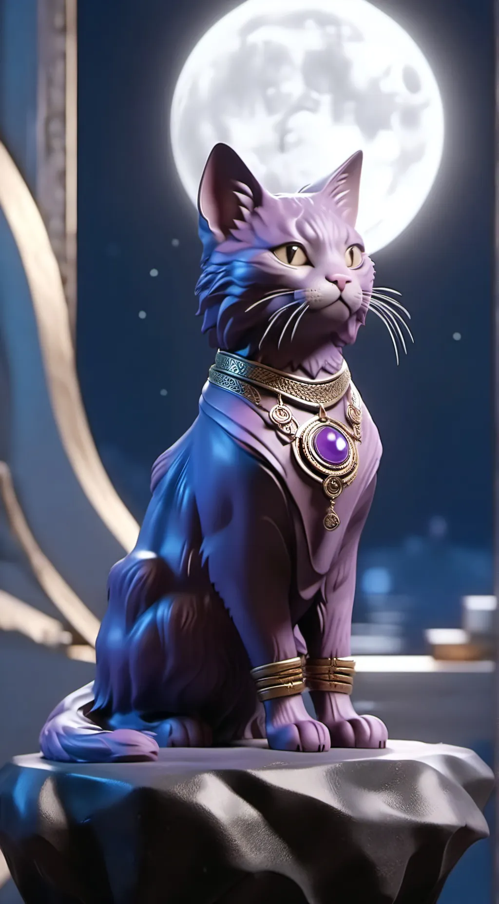 ai character: CatNap background