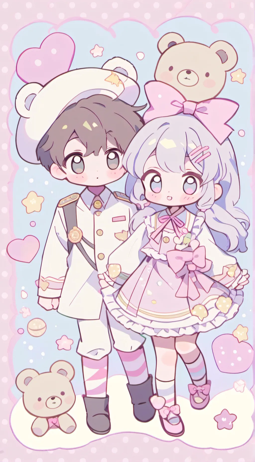 ai character: nursery twinzys background