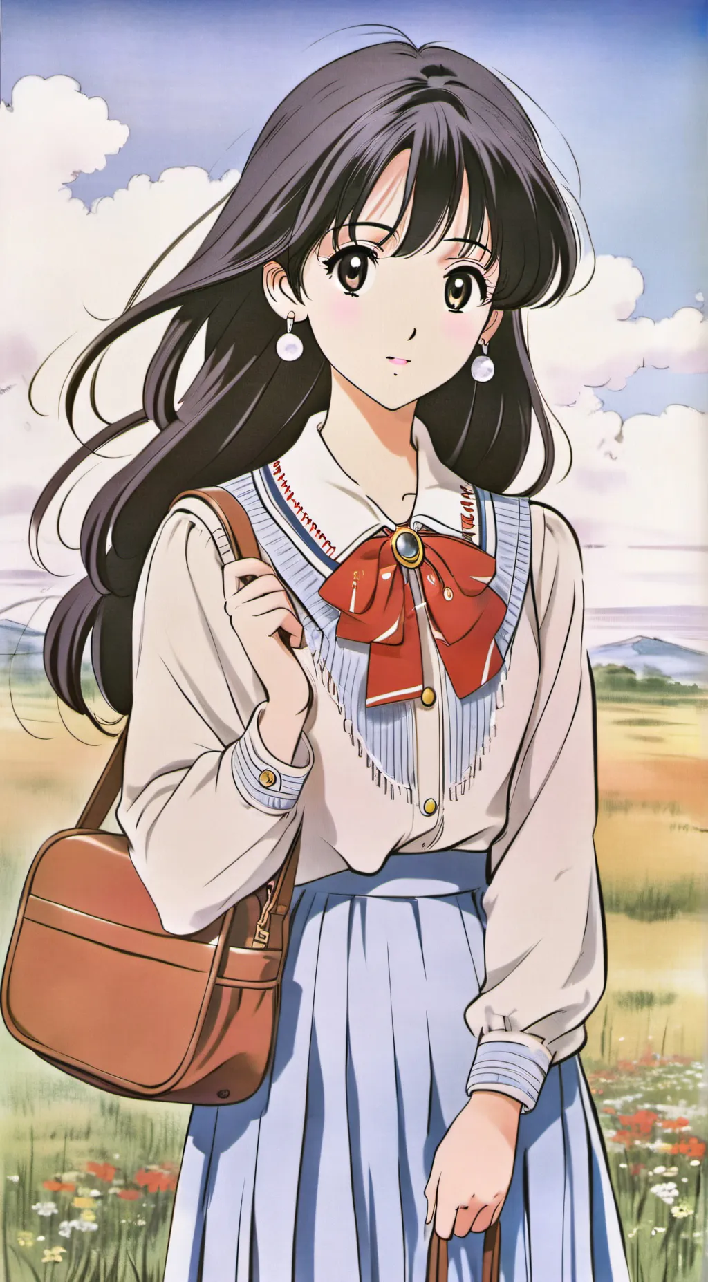 ai character: Tiffany  background