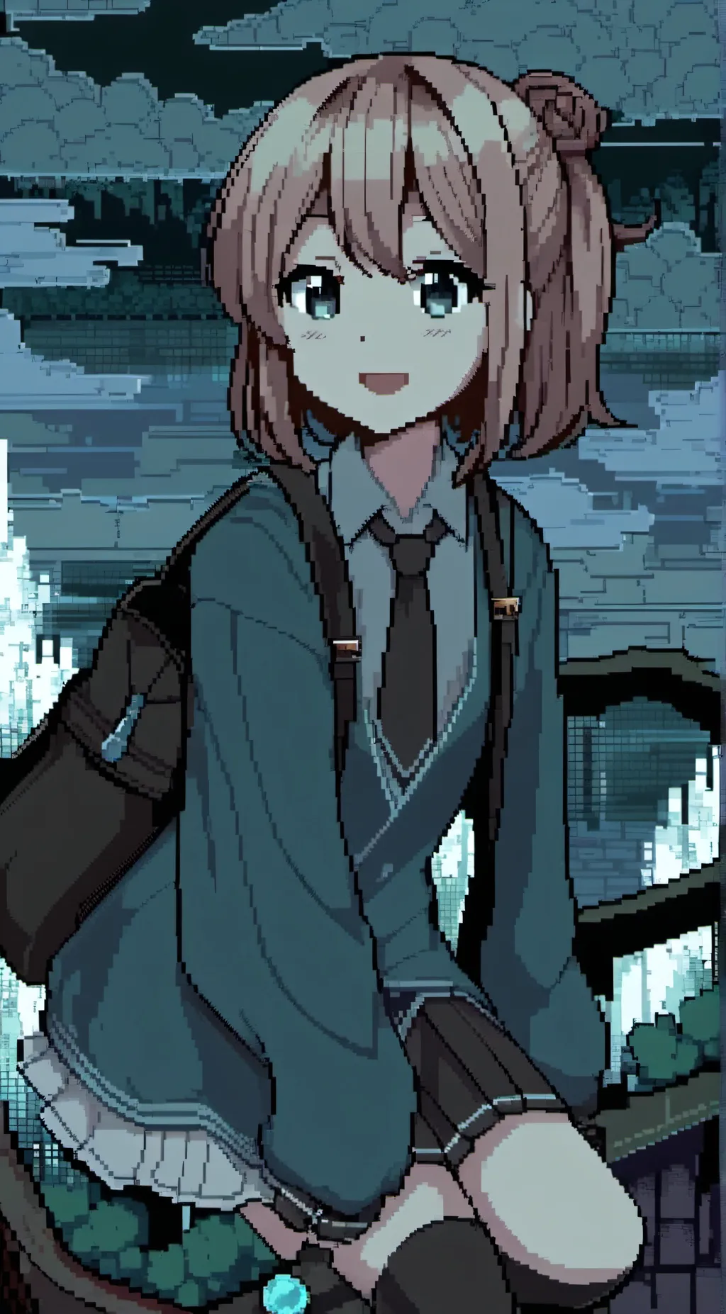 ai character: ddlc background