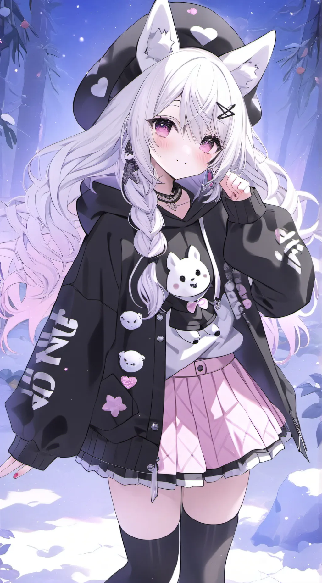 ai character: Loona background