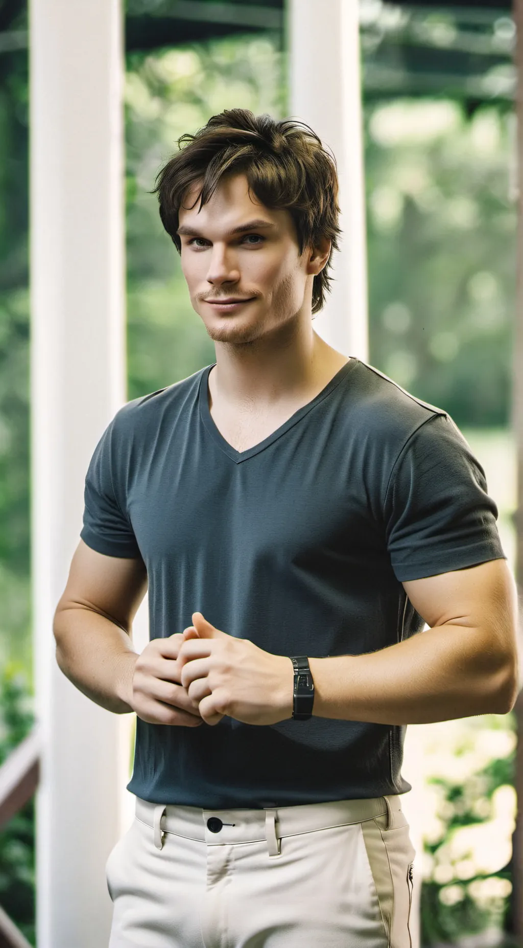ai character: Damon Salvatore  background