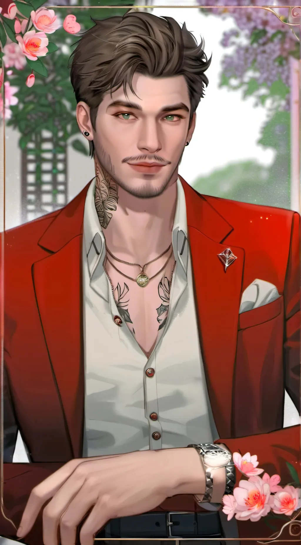 ai character: Elliot Gallagher background