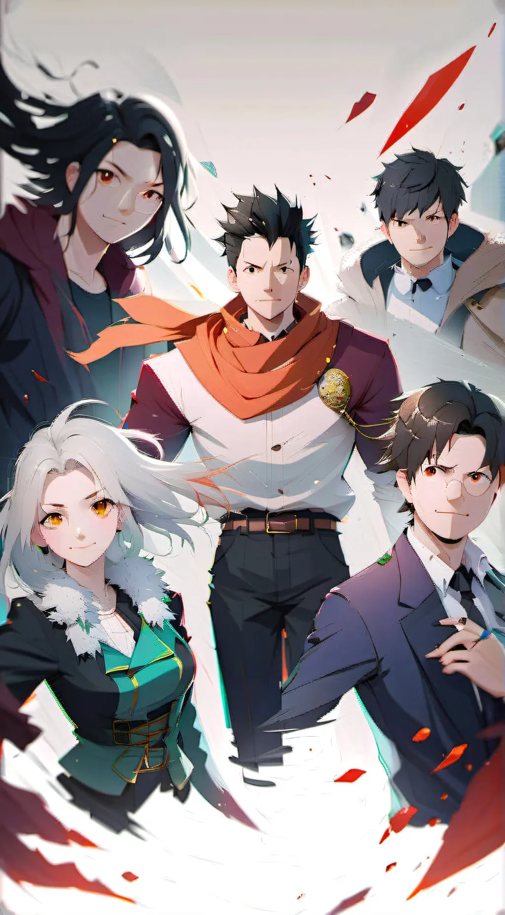 ai character: Class 1a new kid background