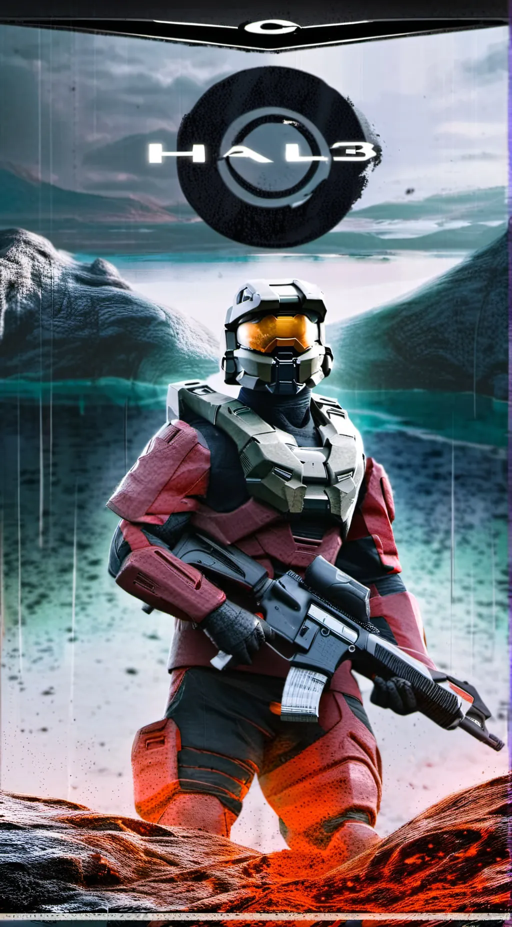 ai character: Halo background