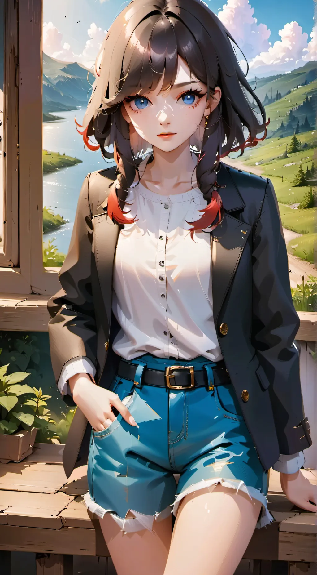 ai character: Emily  background