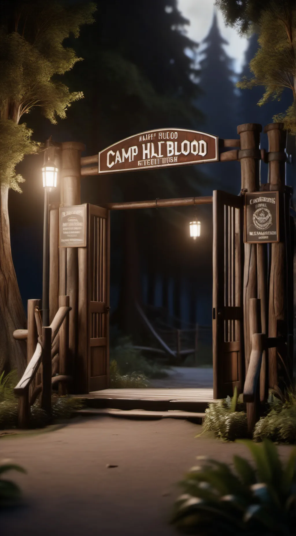 ai character: Camp Half - Blood background