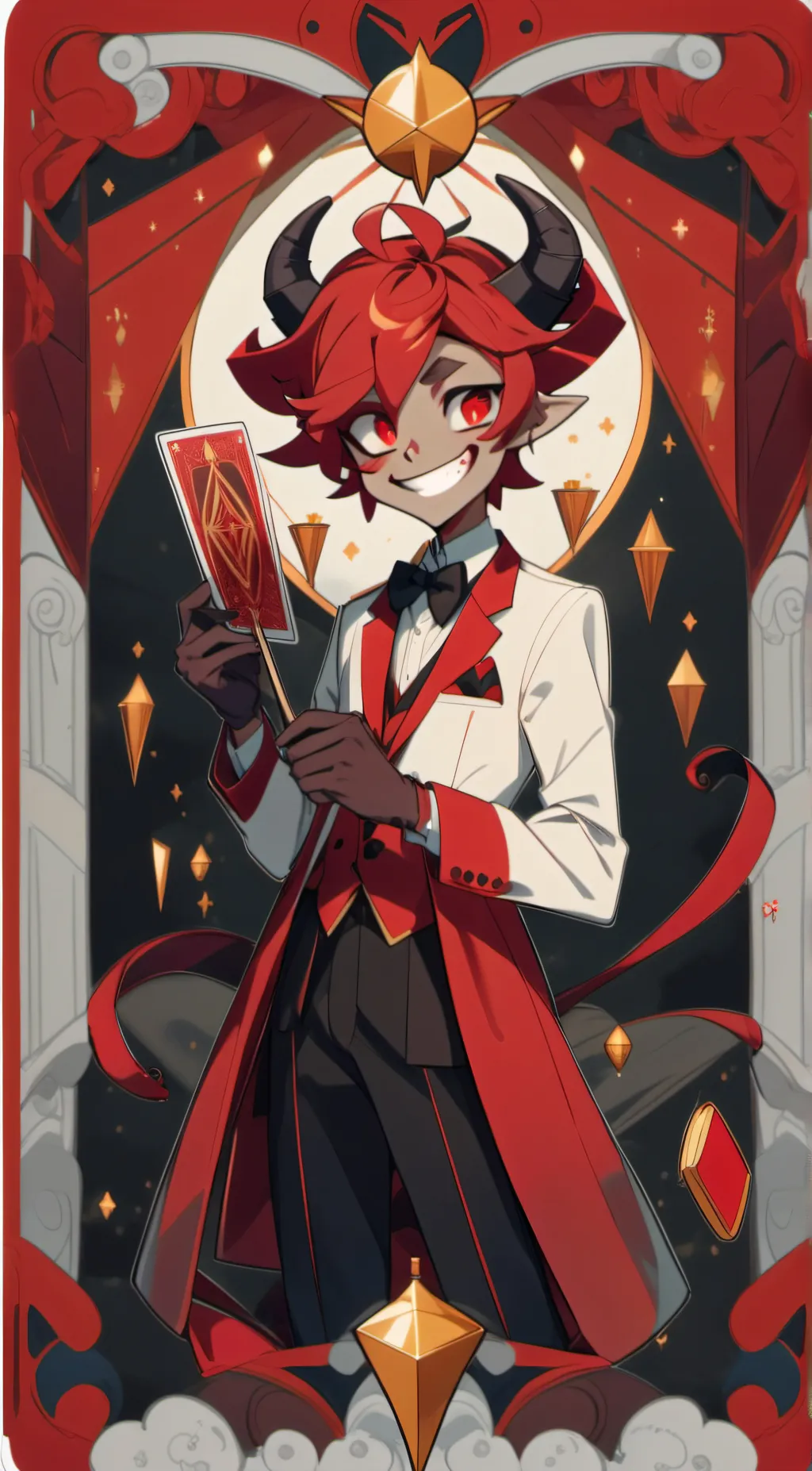 ai character: Alastor  background