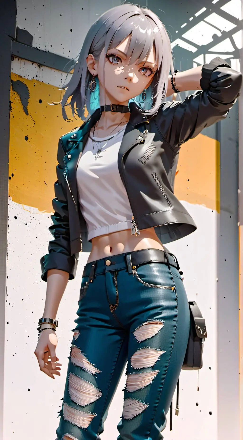 ai character: Marie background
