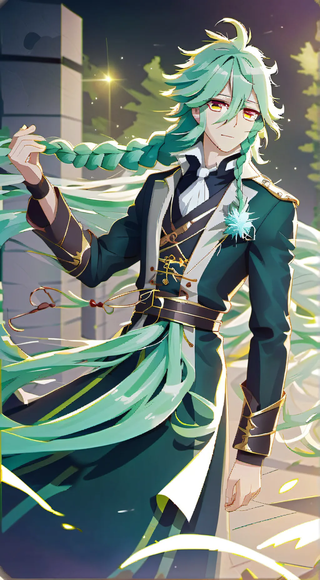 ai character: Baizhu background