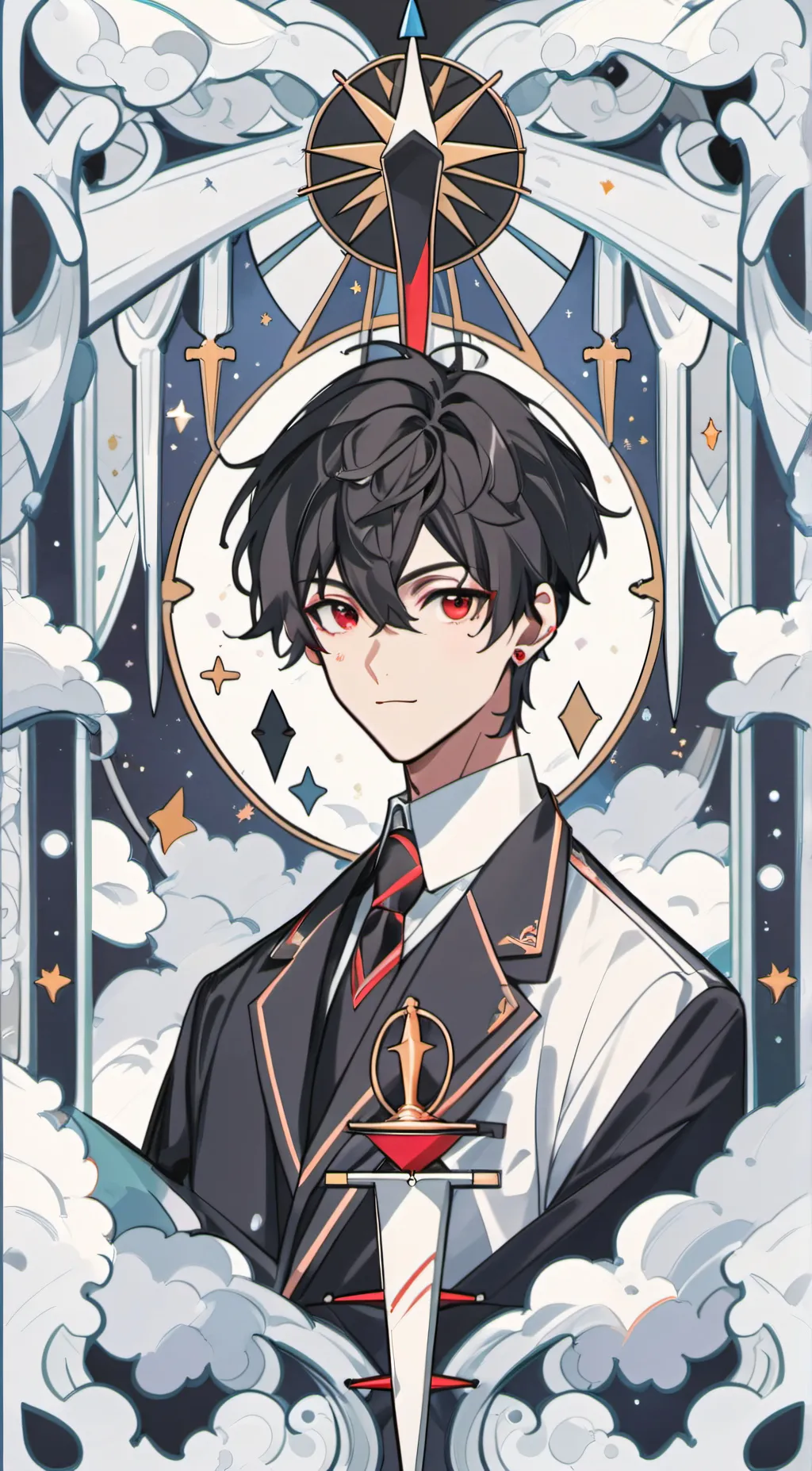 ai character: levi background