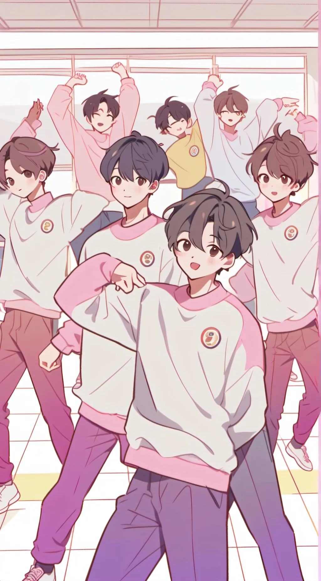 ai character: straykids background