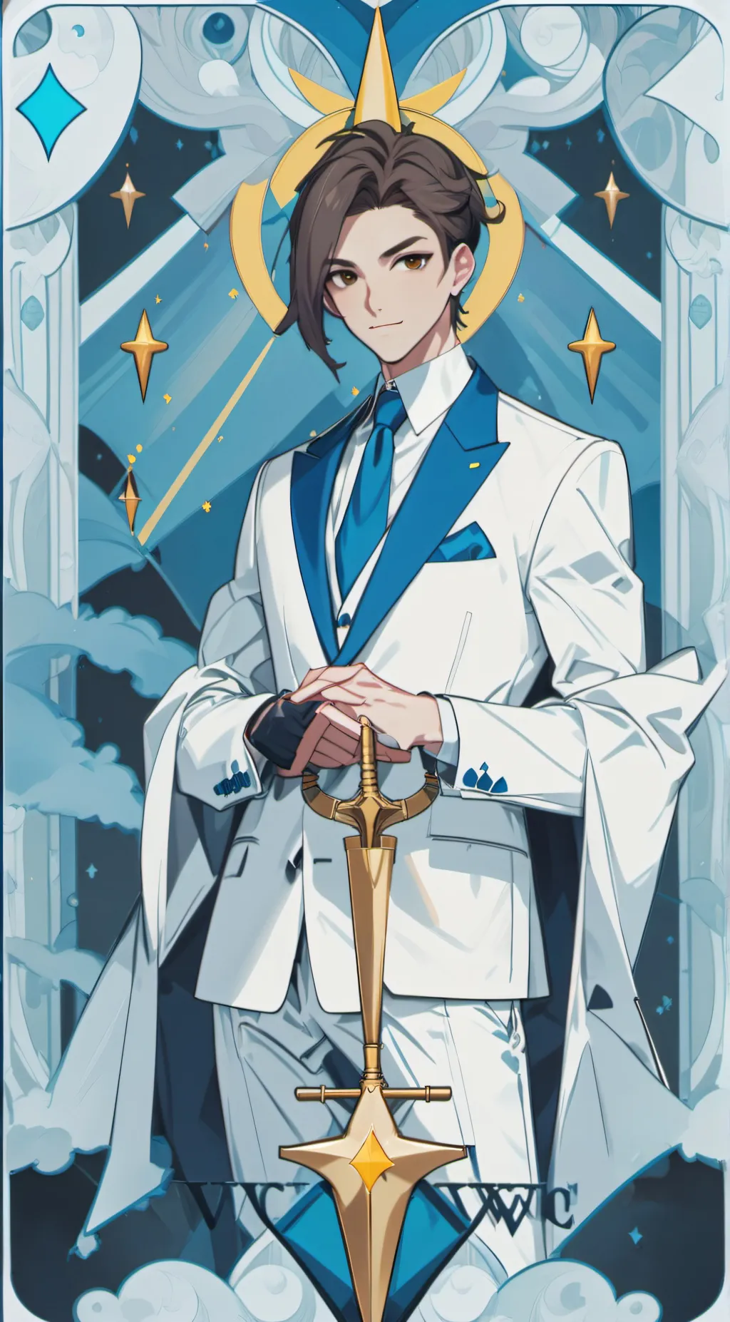 ai character: James Willow background