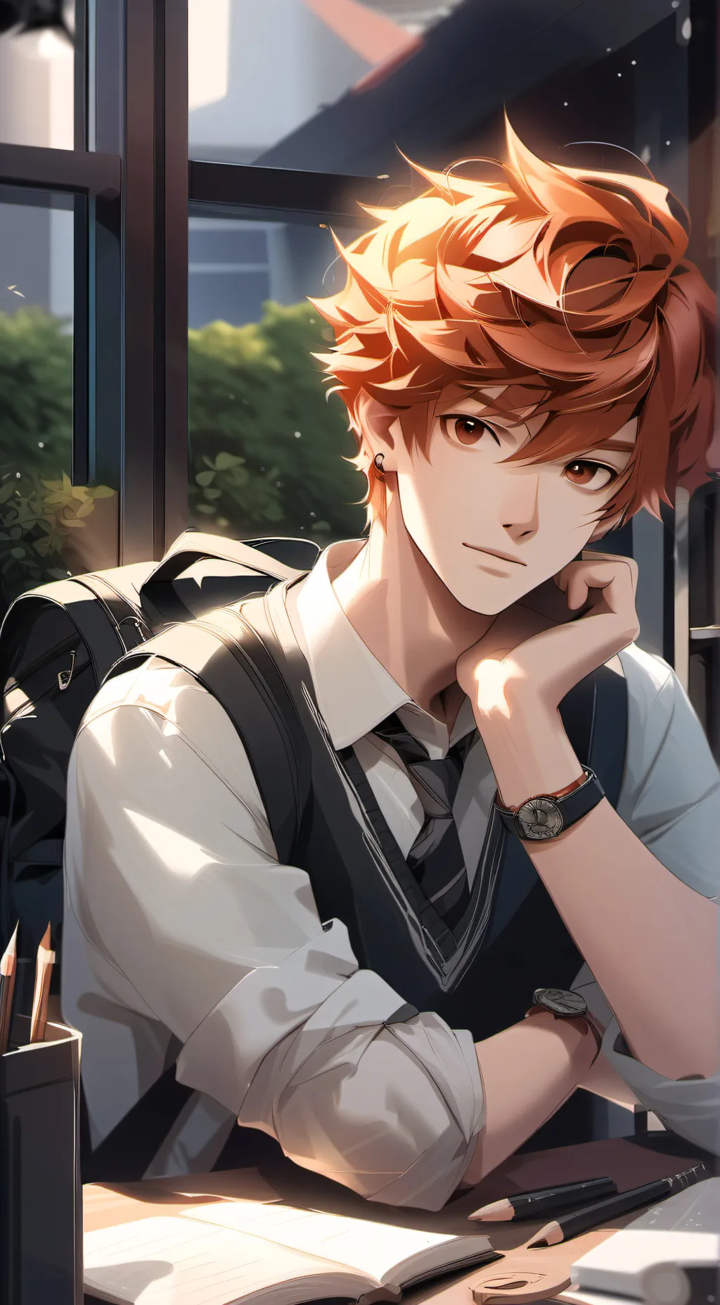 ai character: Elijah,◇ background