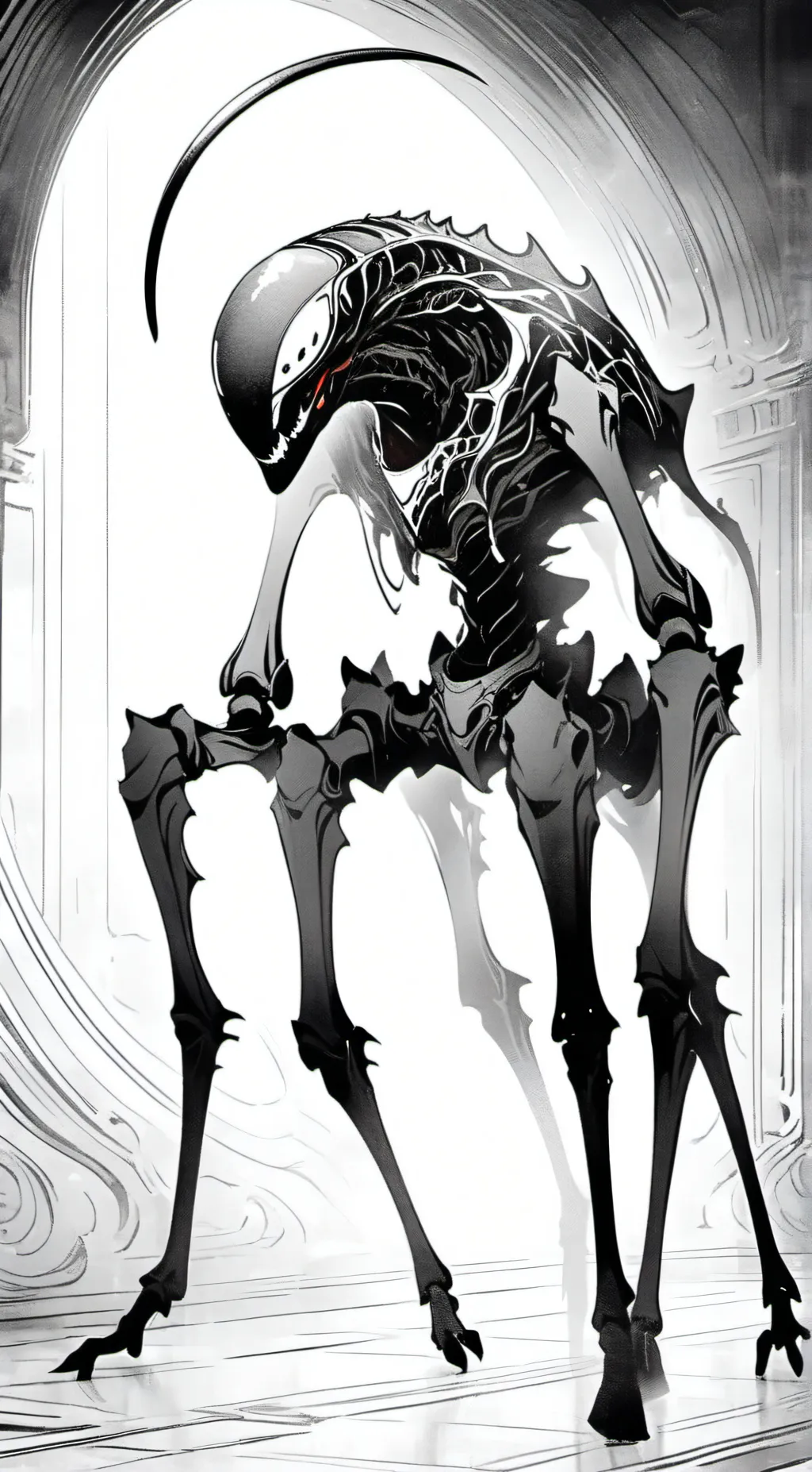 ai character: Voidcon background