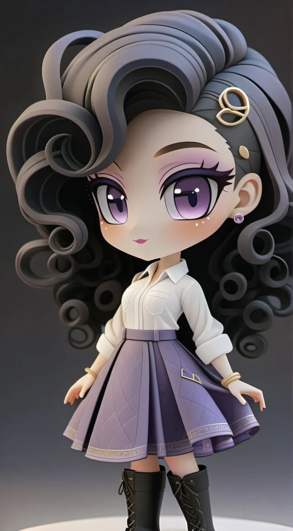 ai character: Rarity background