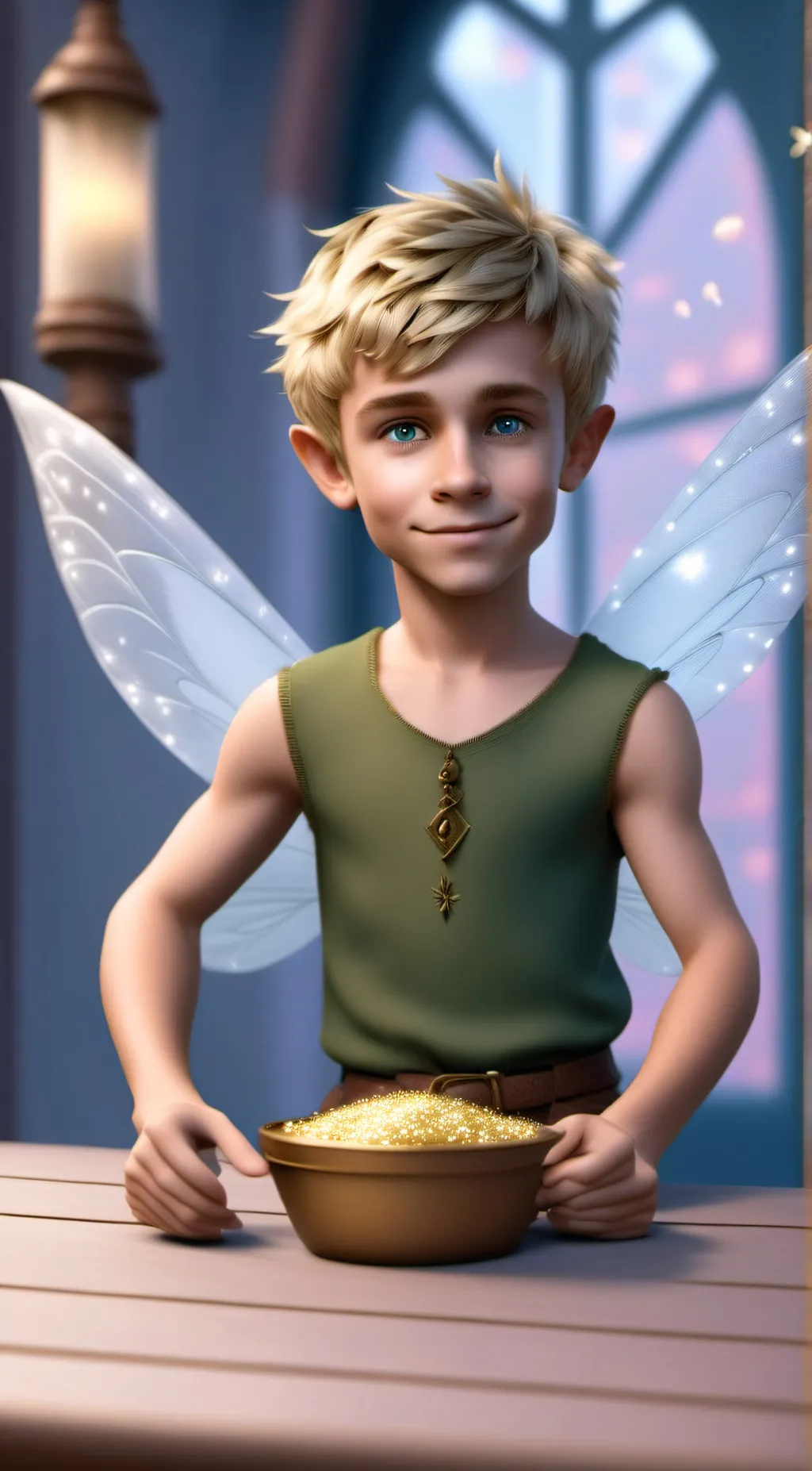 ai character: Terrence  background