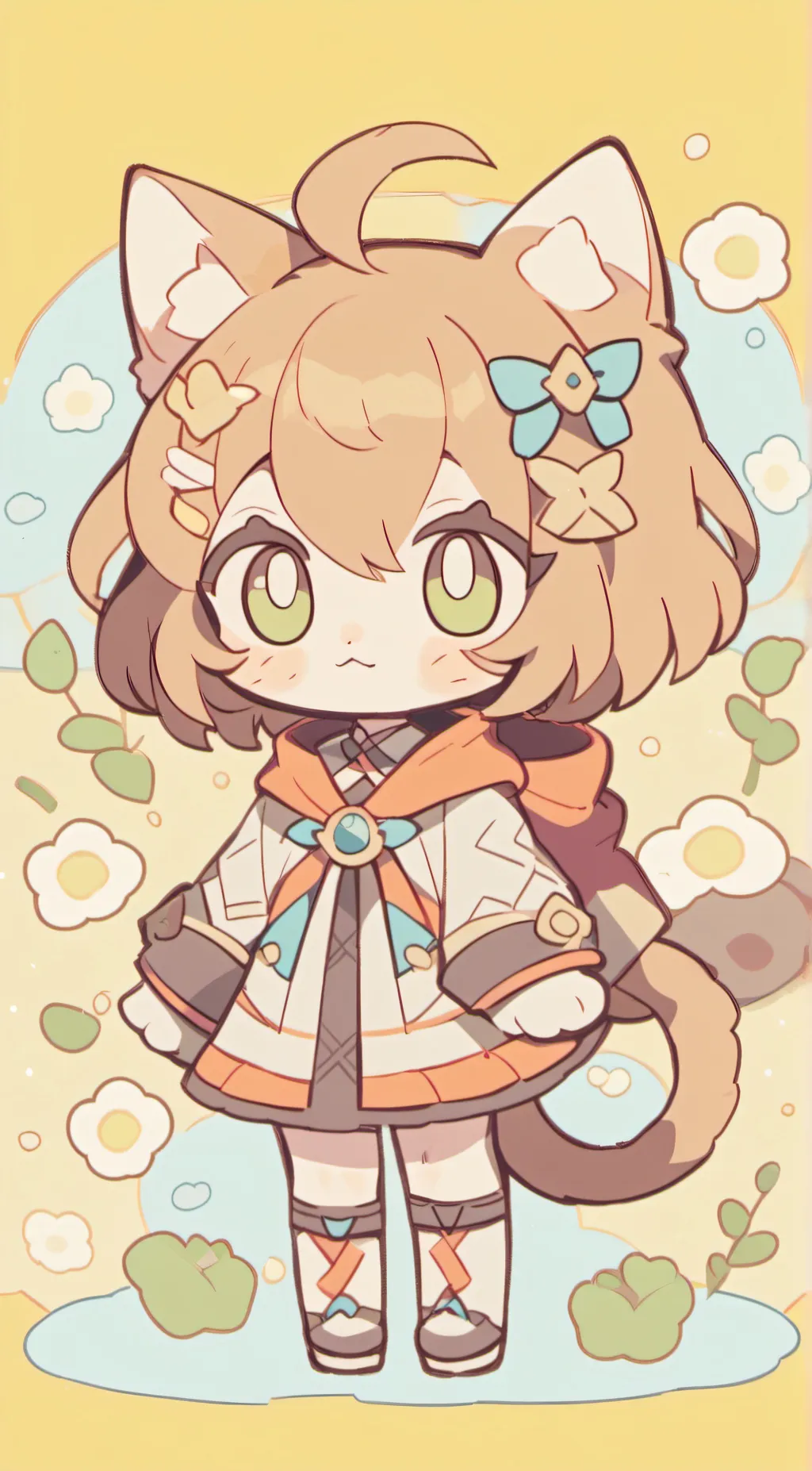 ai character: leah background