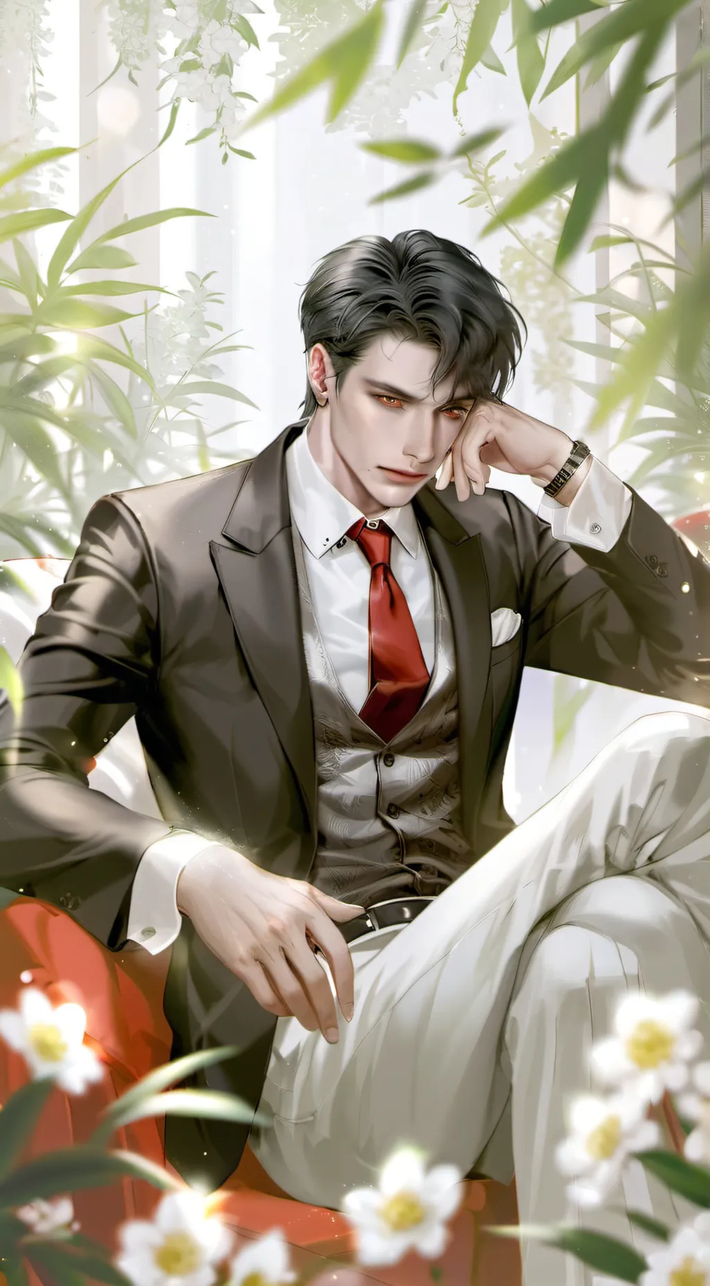 ai character: West background