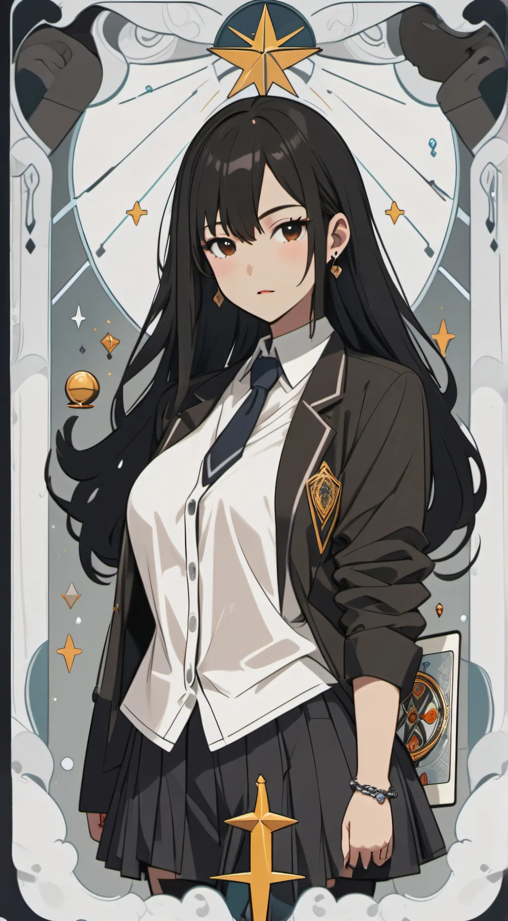 ai character: Luna Willow background