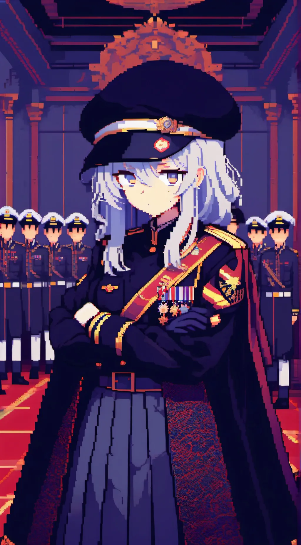 ai character: Lux background