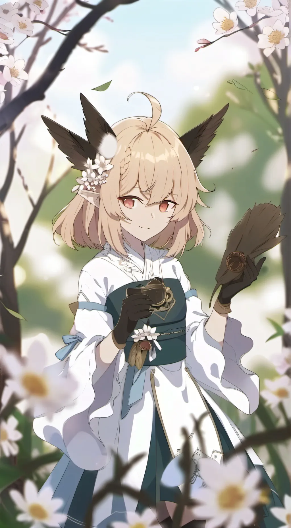 ai character: daisy background