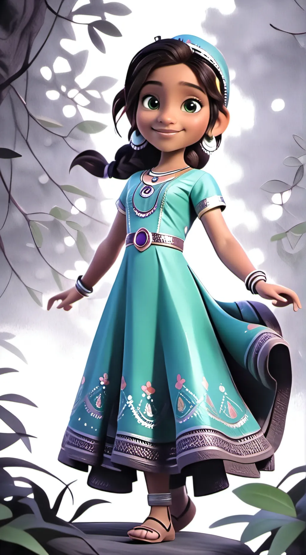 ai character: Dawn betterman background