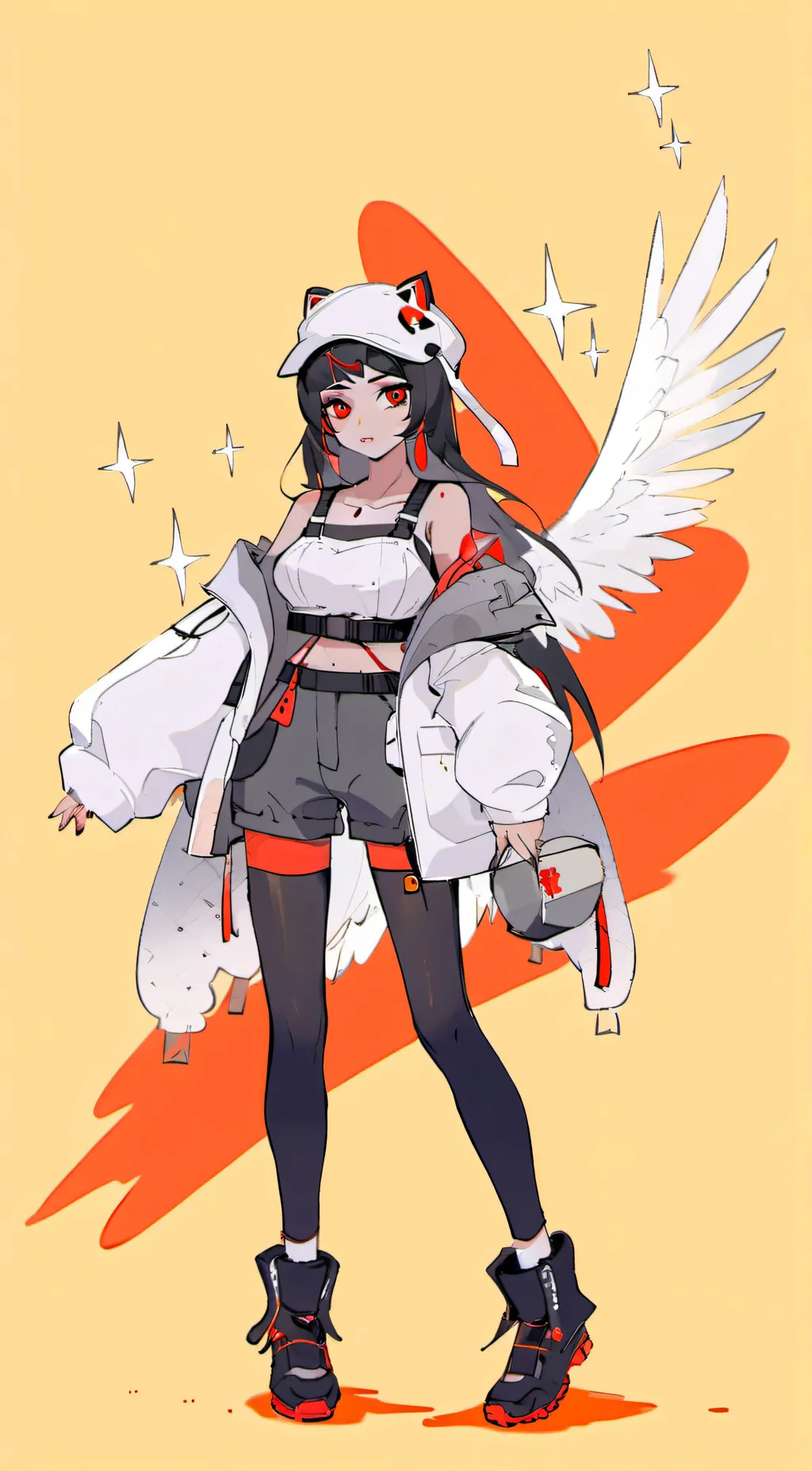 ai character: penny background