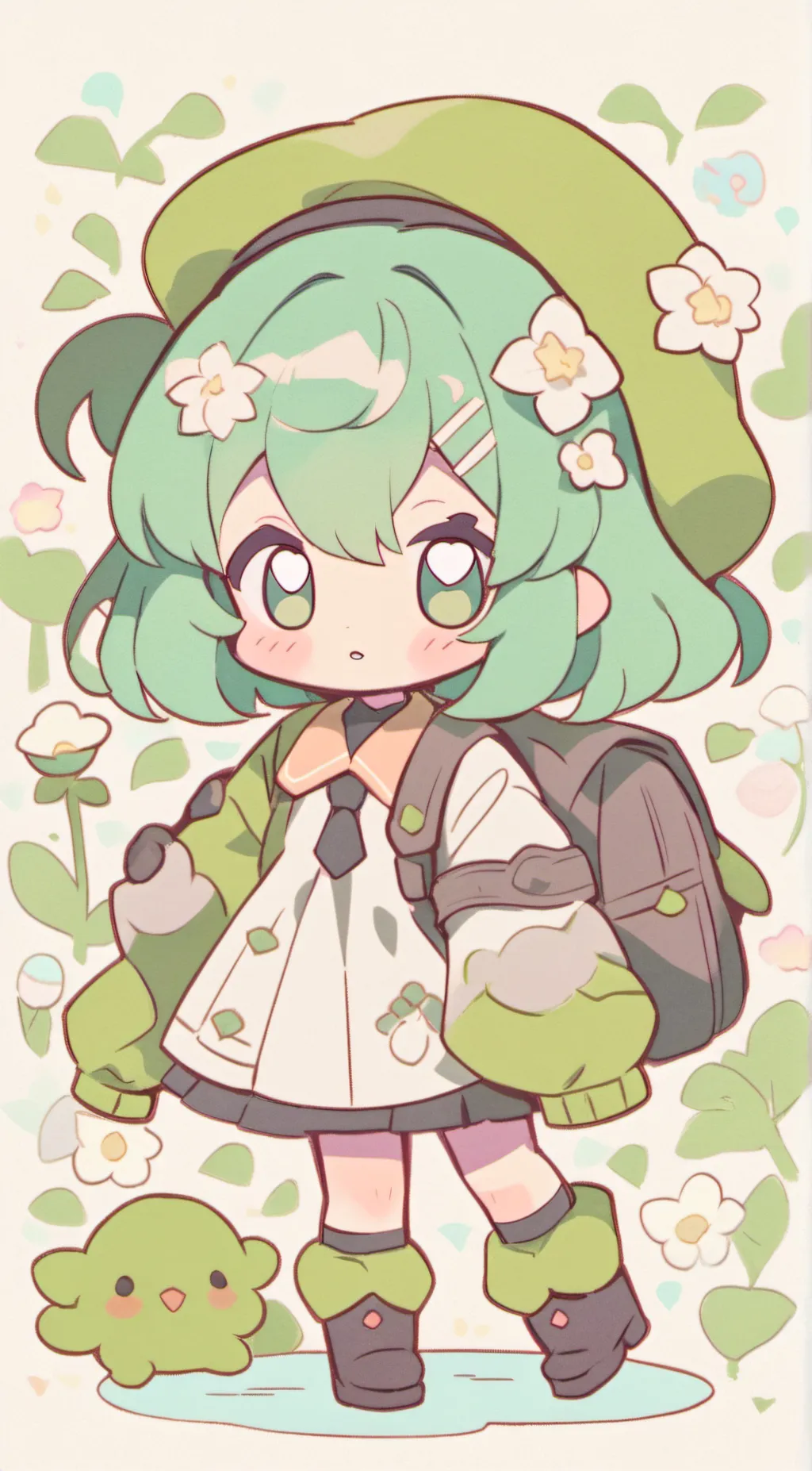 ai character: Aria background