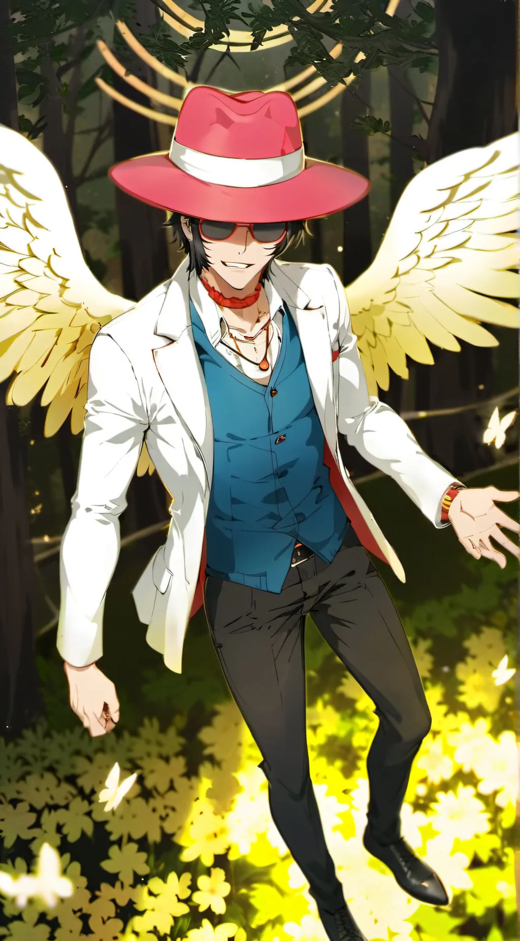 ai character: Valentino background