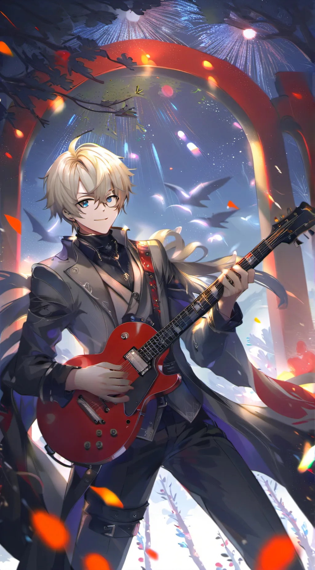 ai character: Ariana background