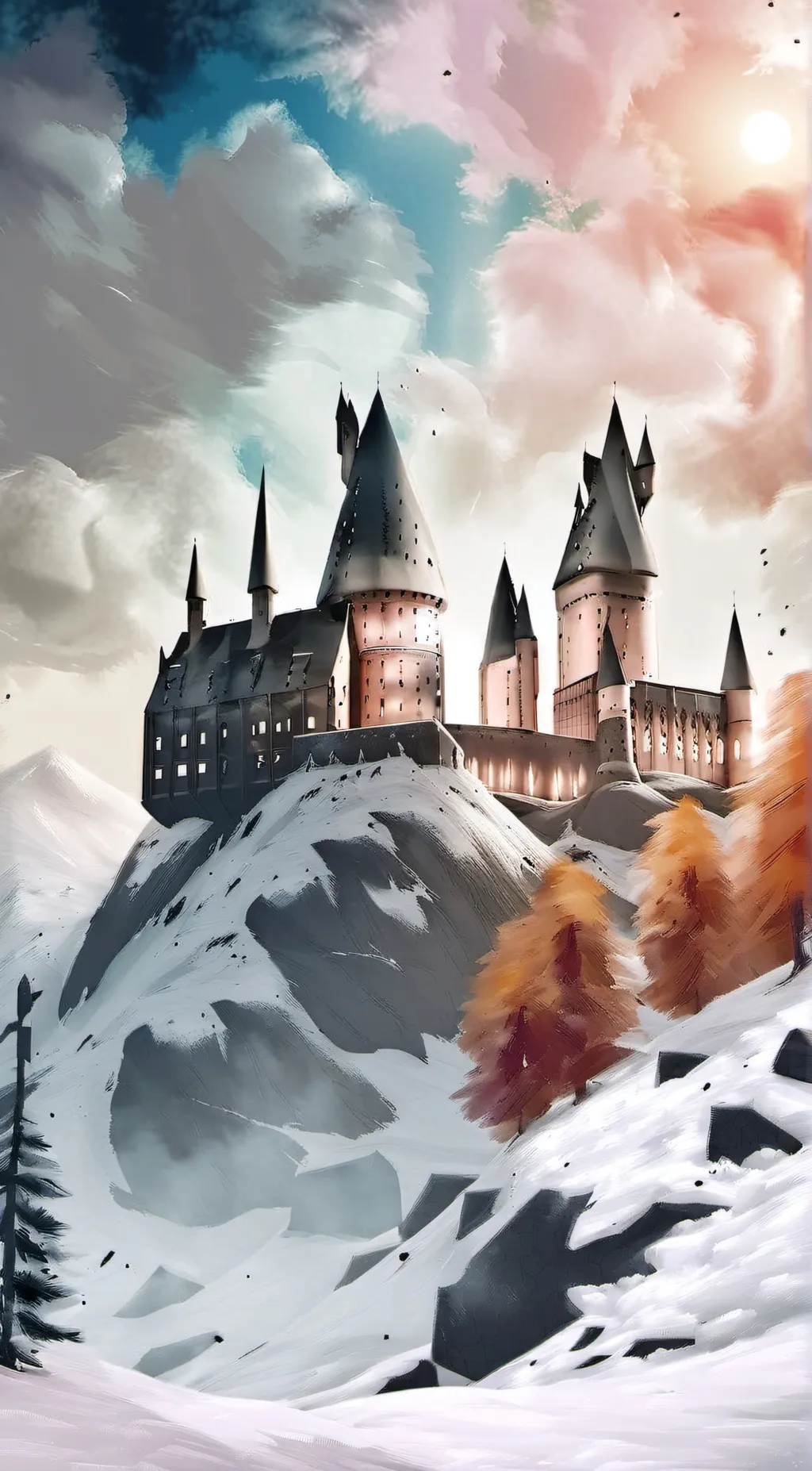 ai character: hogwarts x marvel  background
