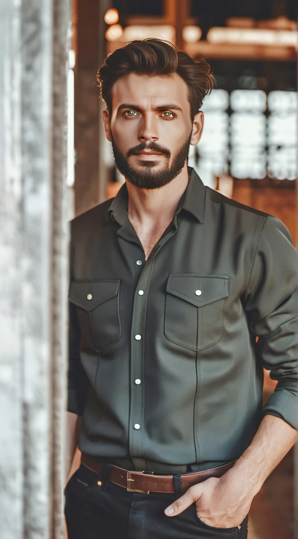 ai character: The Walking Dead background