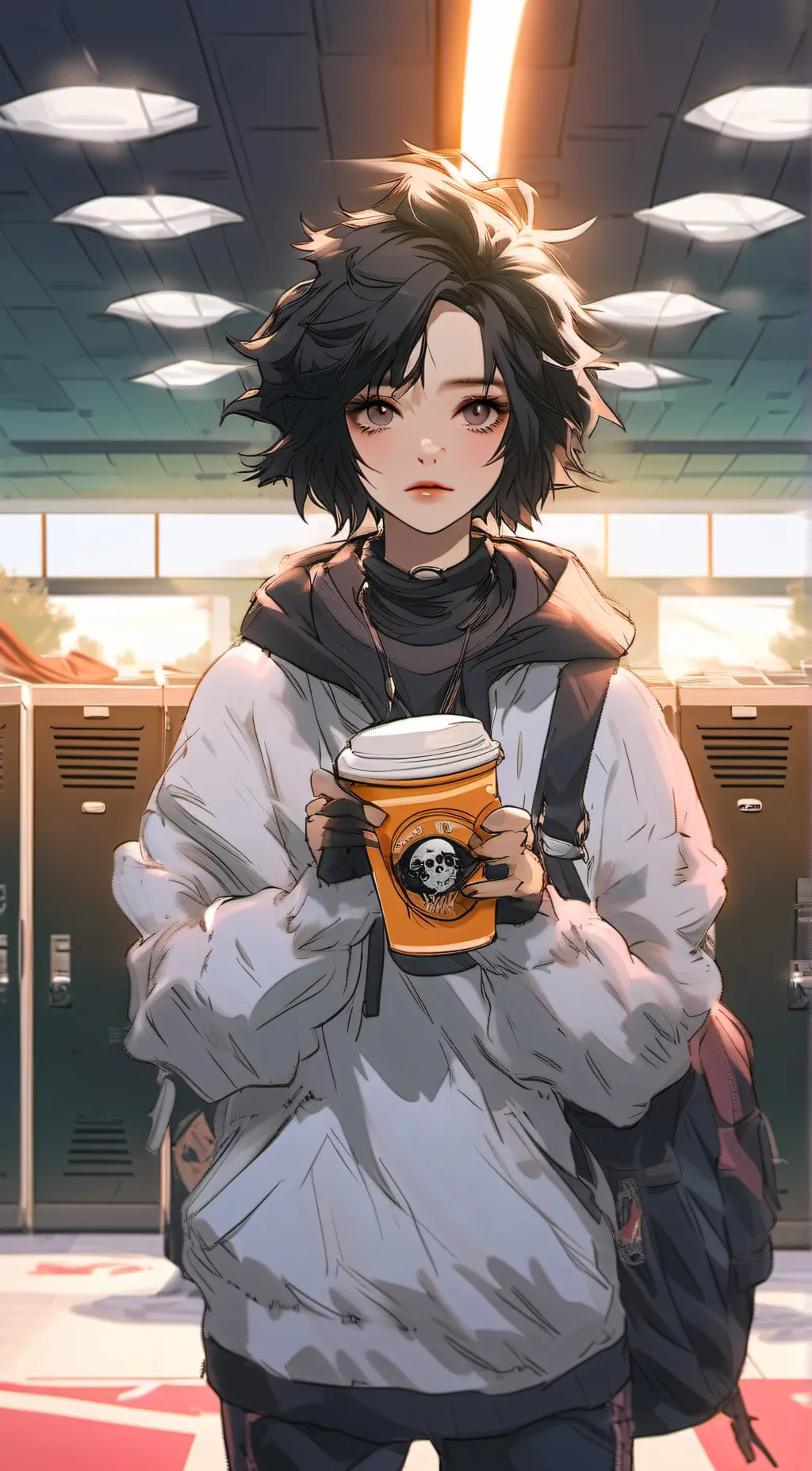ai character: evelyn background