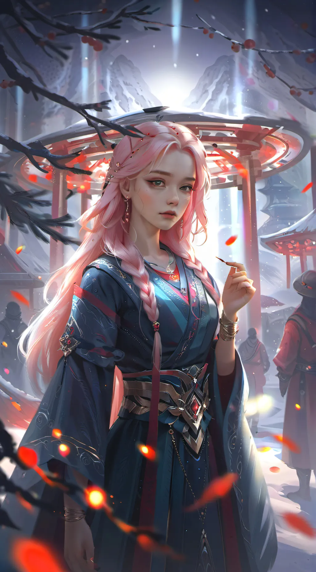ai character: Selena    background