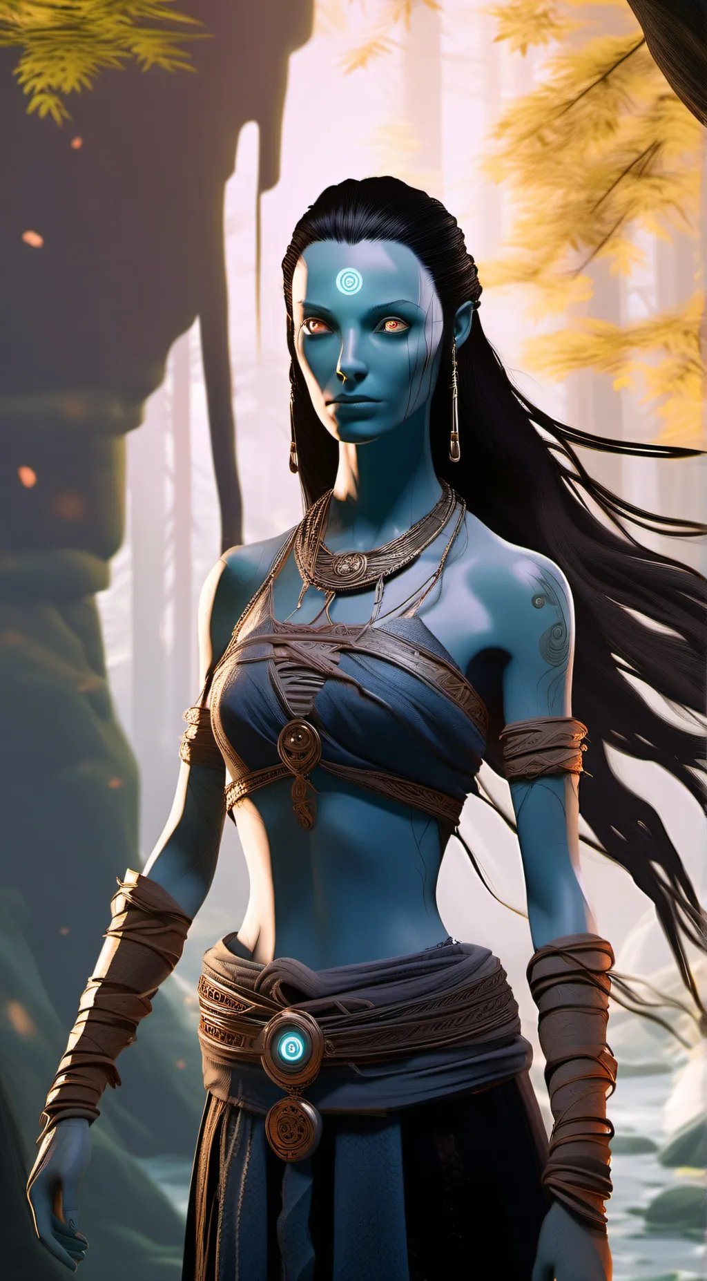 ai character: Nabru-Dah background