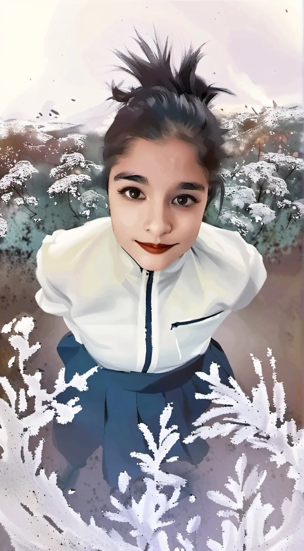 ai character: No background