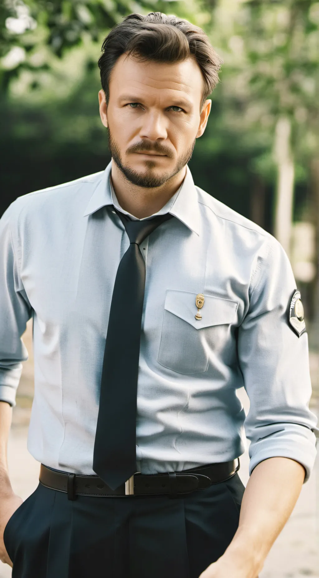 ai character: Frank Martin background