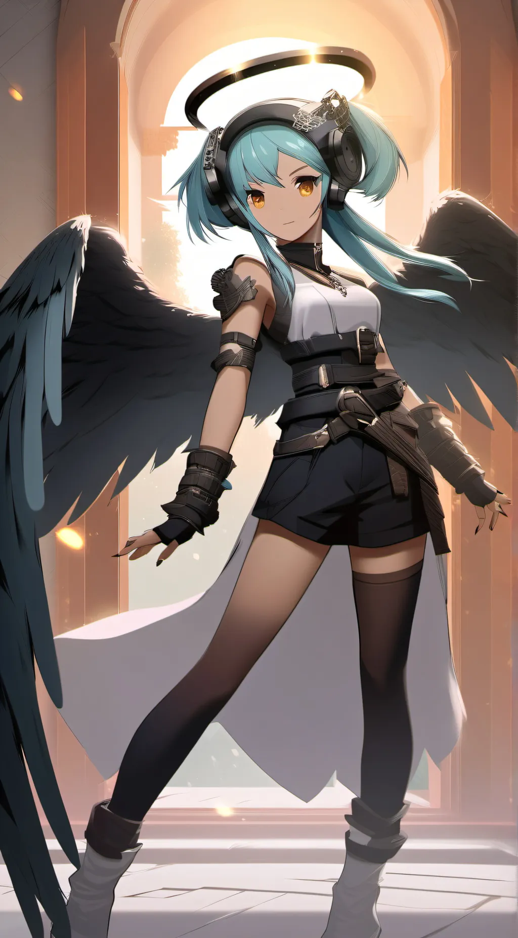 ai character: Marie background