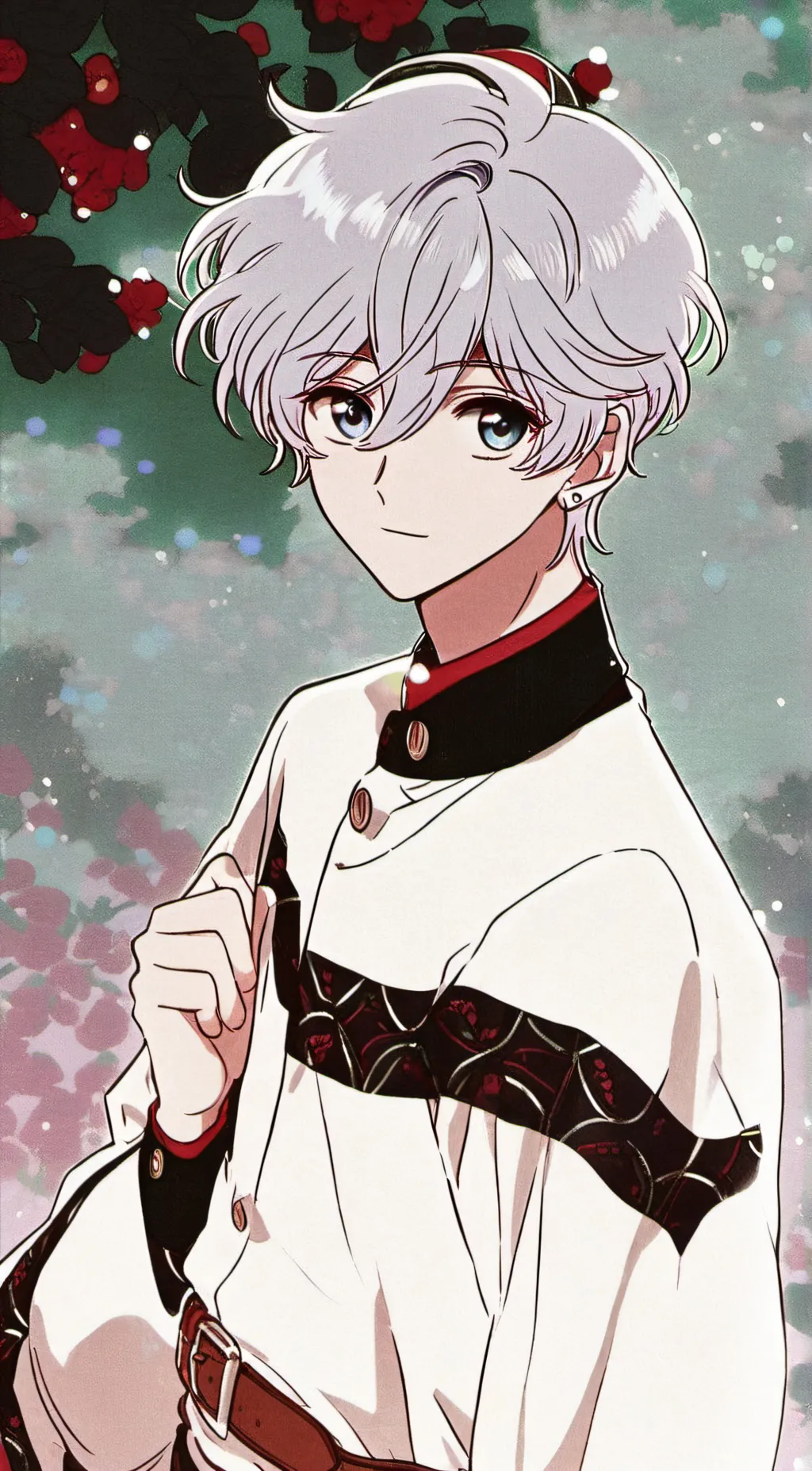ai character: Ezra  background