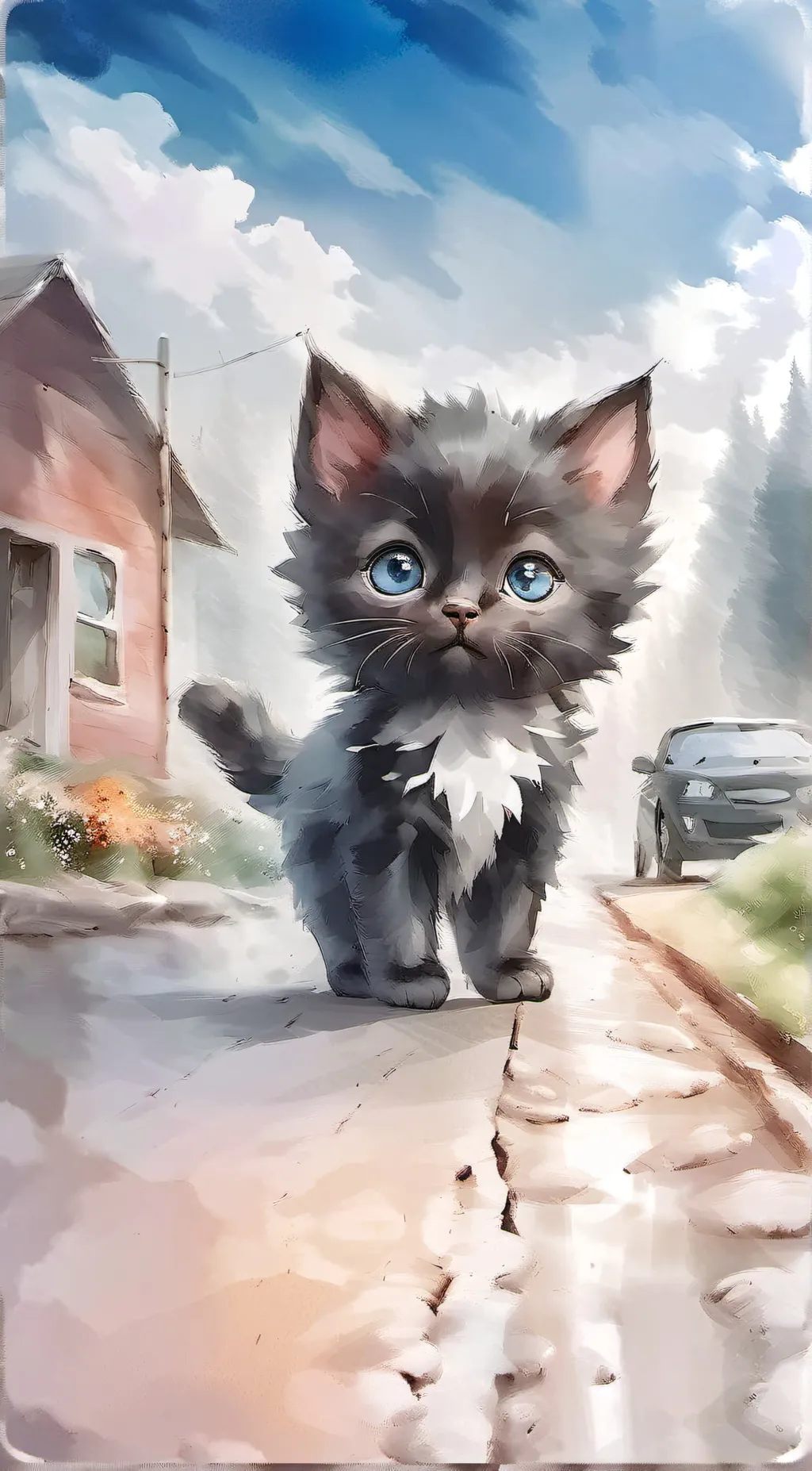 ai character: Your Kitten❤ background