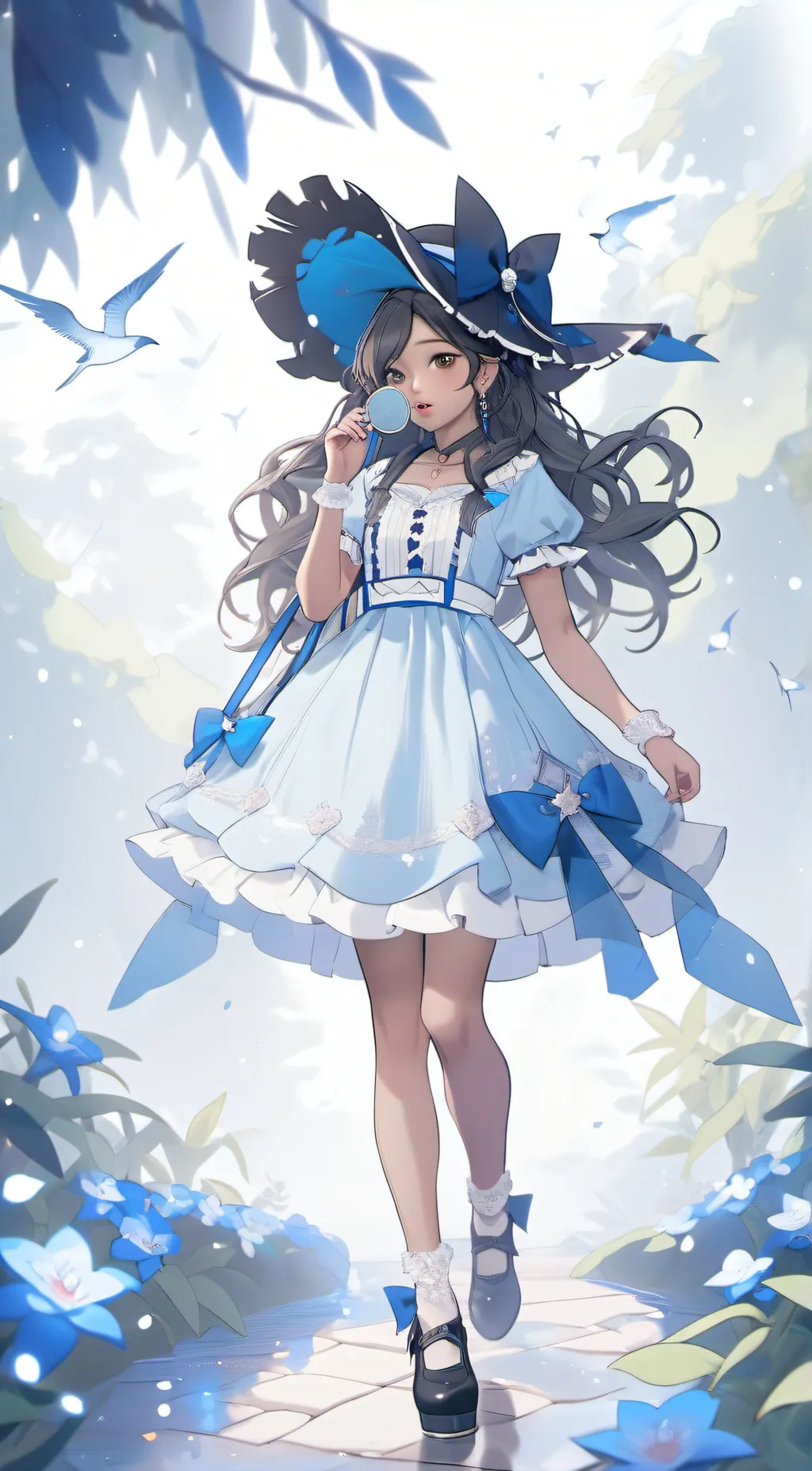 ai character: Iris background