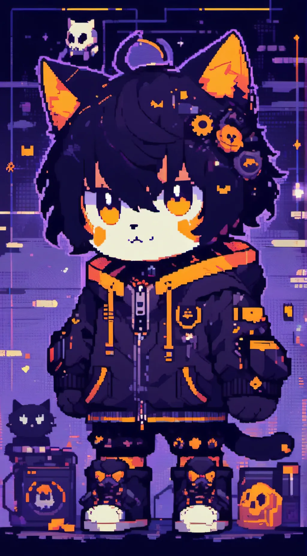 ai character: kit-fortnite background