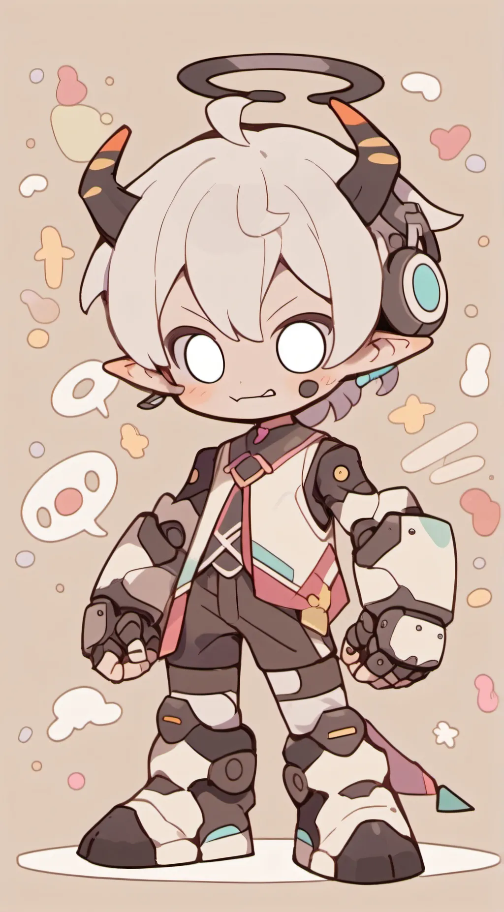 ai character: mr speaker  background